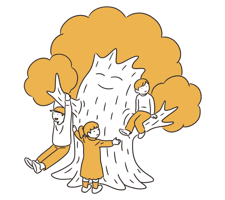 触れる